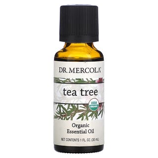 Dr. Mercola, Organic Essential Oil, Tea Tree, 1 fl oz (30 ml)