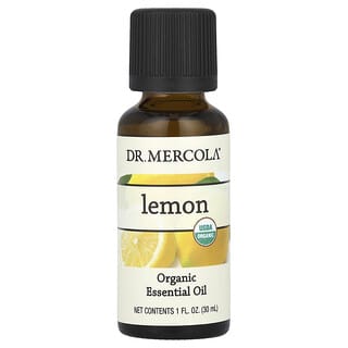 Dr. Mercola, Organiczny olejek eteryczny, cytryna, 30 ml