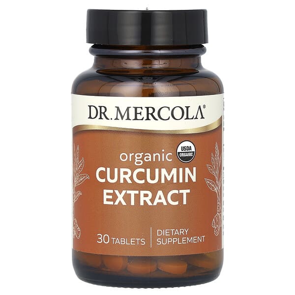 Dr. Mercola, 有機姜黃素提取物，30 片裝