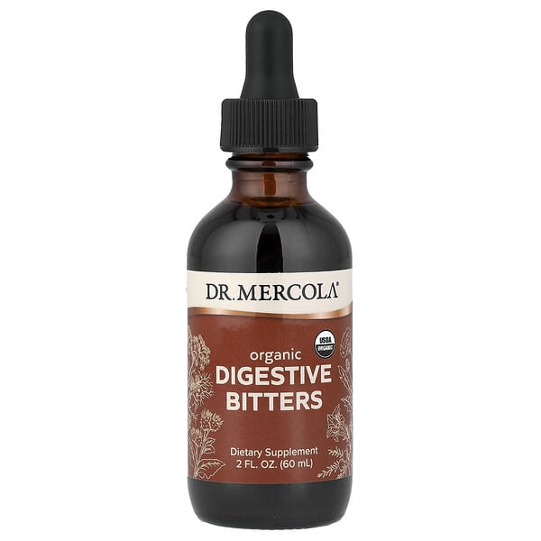 Organic Digestive Bitters, 2 fl oz (60 ml)