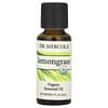 Dr. Mercola, Aceite esencial orgánico, Limoncillo, 30 ml (1 oz. líq.)