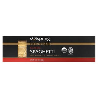 Dr. Mercola, Solspring, Biodinámico, Espagueti clásico`` 454 g (16 oz)