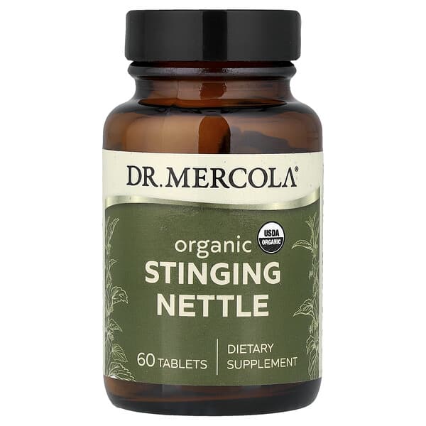 Organic Stinging Nettle, 60 Tablets (500 mg per Tablet)