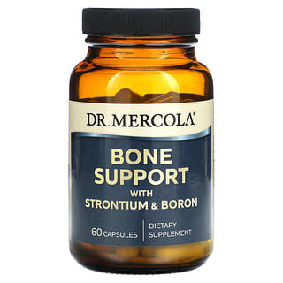 Dr. Mercola, Refuerzo para los huesos con estroncio y boro, 60 cápsulas
