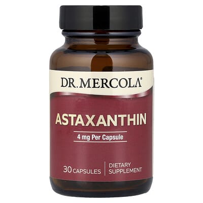 Dr. Mercola, Astaxanthin, 4 mg, 30 Capsules