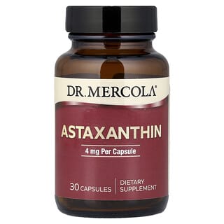 Dr. Mercola, Astaxanthine, 4 mg, 30 Capsules