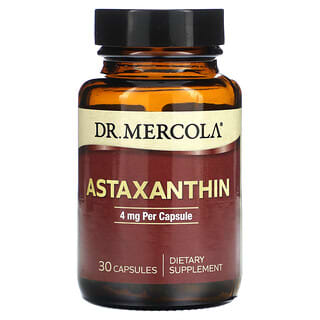 Dr. Mercola, Astaxantina, 4 mg, 30 capsule