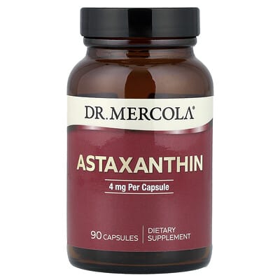 Dr. Mercola, Astaxanthin, 4 mg, 90 Capsules
