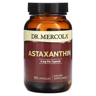 Dr. Mercola‏, "אסטקסנטין, 4 מ""ג, 90 כמוסות."
