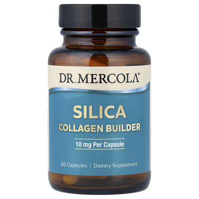 Dr. Mercola, Silica Collagen Builder, 60 Capsules (10 mg per Capsule)