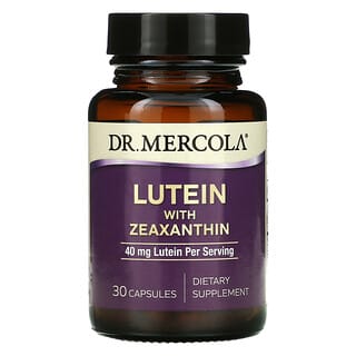 Dr. Mercola, Lutein with Zeaxanthin, 40 mg, 30 Capsules