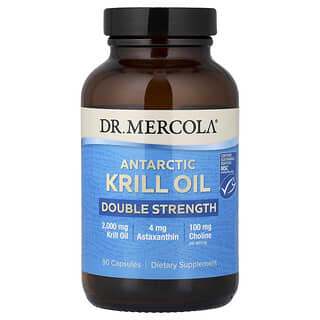 Dr. Mercola, 南極磷蝦油，90 粒膠囊