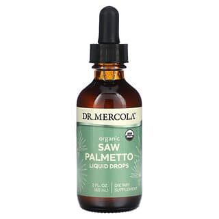 Dr. Mercola, Organic Saw Palmetto Liquid Drops , 2 fl oz (60 ml)