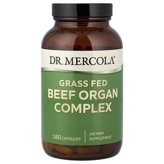 Dr. Mercola, Grass-Fed Beef Organ Complex, 180 Capsules