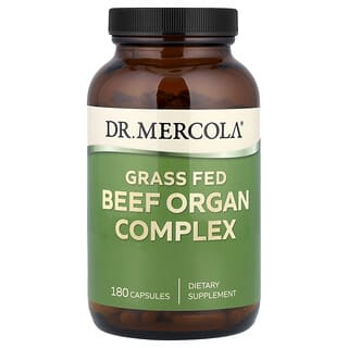 Dr. Mercola, Grass-Fed Beef Organ Complex, 180 Capsules