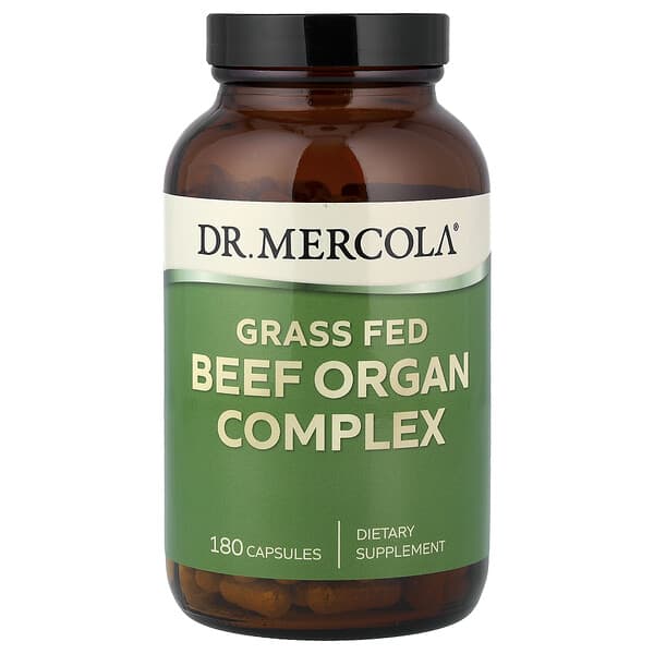 Grass-Fed Beef Organ Complex, 180 Capsules