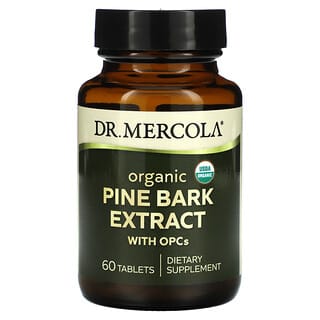 Dr. Mercola, Organic Pine Bark Extract with OPCs, 60 Tablets
