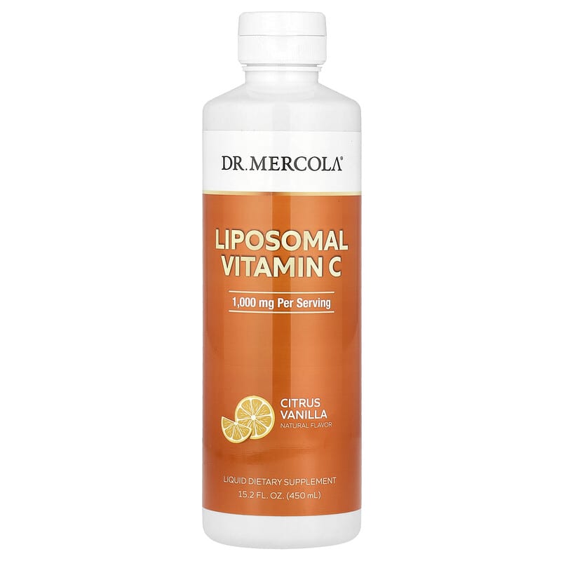 Vitamina C liposomal, Cítricos y vainilla, 450 ml (15.2 oz. líq.)