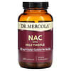 NAC com Cardo-Mariano, 500 mg, 180 Cápsulas (250 mg por Cápsula)