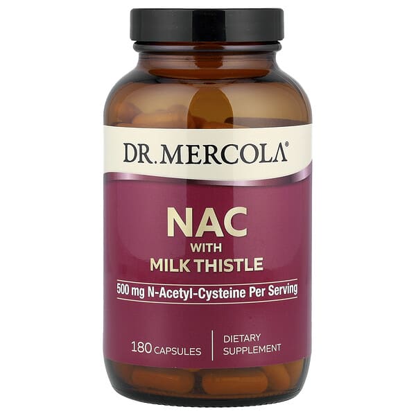 NAC with Milk Thistle, 180 Capsules