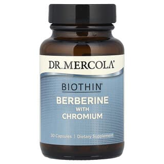 Dr. Mercola, Biothin®, Берберин с хром, 30 капсули