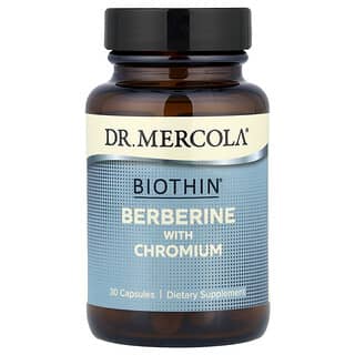 Dr. Mercola, Biothin®, Berbérine au chrome, 30 capsules