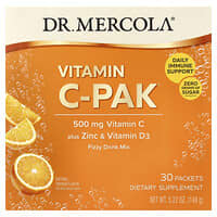 Vitamin C-PAK®（ビタミンC-パック）、ナチュラルオレンジ、30袋、各