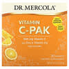 Vitamina C-PAK, Naranja natural, 500 mg, 30 sobres de 4,84 g (0,17 oz) cada uno