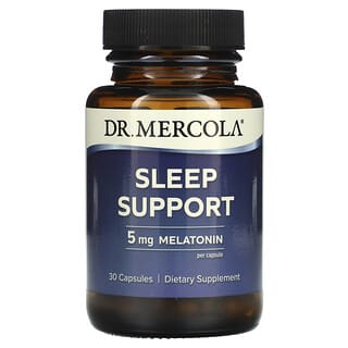 Dr. Mercola, Aide au sommeil, 5 mg, 30 capsules