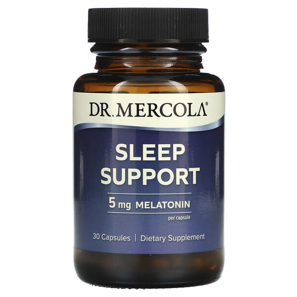 Dr. Mercola, Schlafunterstützung, 5 mg, 30 Kapseln