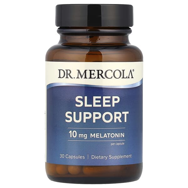 Dr. Mercola, 褪黑素膠囊，10 毫克，30 粒膠囊