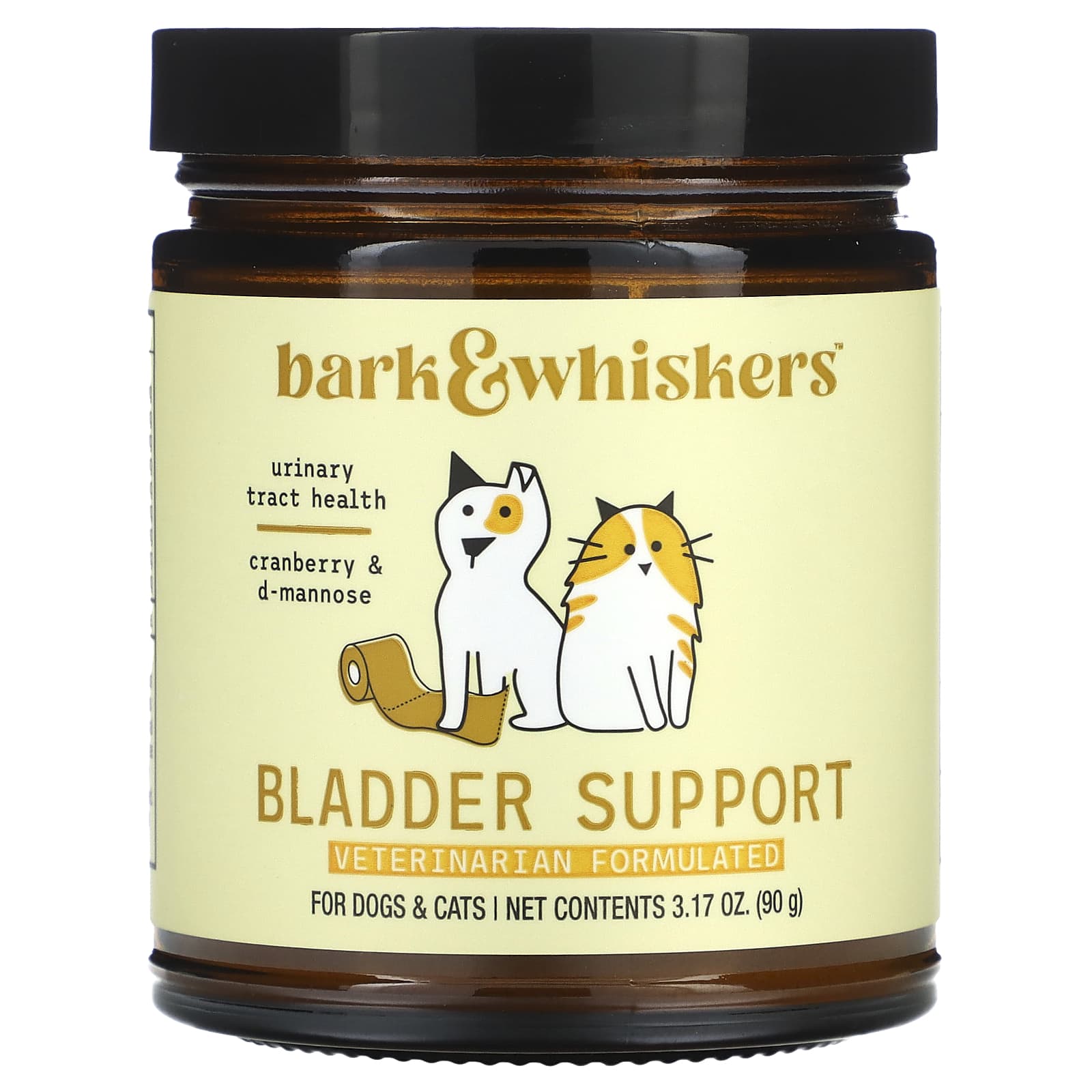 Dr. Mercola, Bark & Whiskers, Bladder Support, For Dogs & Cats, 3.17 oz