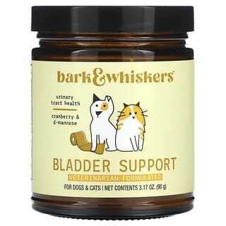 Dr. Mercola, Bark & Whiskers, Bladder Support, For Dogs & Cats, 3.17 oz (90 g)