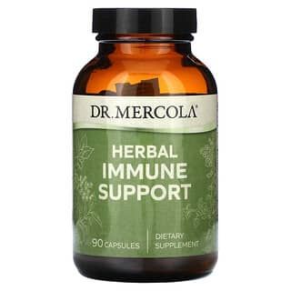 Dr. Mercola‏, Herbal Immune Support, ‏90 כמוסות