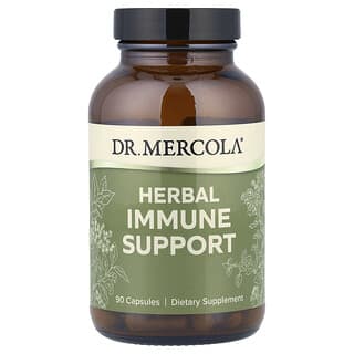 Dr. Mercola, 草本機體抵抗支援，90 粒膠囊