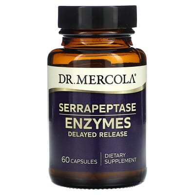 Dr. Mercola, Serrapeptase, 60 Capsules