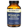 Betaína, HCL e Pepsina, 650 mg, 90 Cápsulas