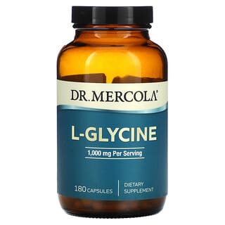 Dr. Mercola, L-Glycine, 500 mg, 180 Capsules