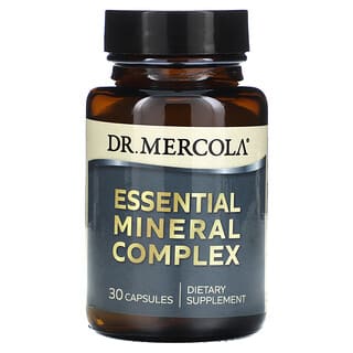 Dr. Mercola, Complexo Mineral Essencial, 30 Cápsulas