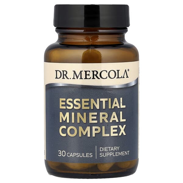 Dr. Mercola Essential Mineral Complex, 30 Capsules