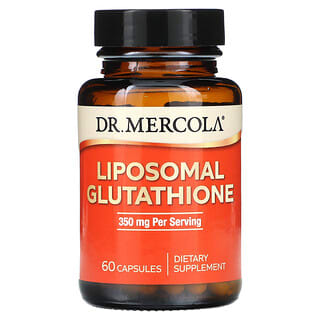 Dr. Mercola, Glutatión liposomal, 350 mg, 60 cápsulas (175 mg por cápsula)
