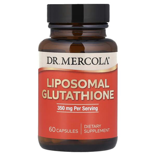 Dr. Mercola Liposomal Glutathione, 60 Capsules (175 mg per Capsule)