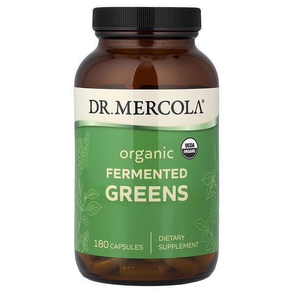 Organic Fermented Greens, 180 Capsules