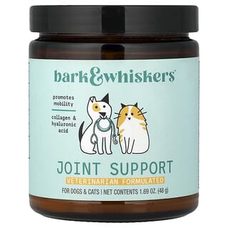 Dr. Mercola, Bark & Whiskers™, Joint Support, For Dogs & Cats, 1.69 oz (48 g)