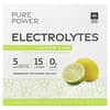 Pure Power, Électrolytes, Citron vert, 30 sachets, 8 g chacun