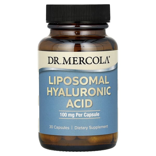 Dr. Mercola, Liposomal Hyaluronic Acid, 100 mg, 30 Capsules