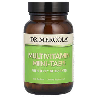 Dr. Mercola, Мультивитаминные мини-таблетки, 300 таблеток