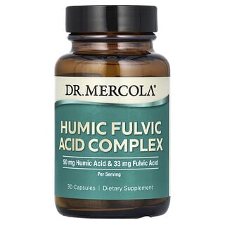 Dr. Mercola, Complesso di acido umico fulvico, 30 capsule