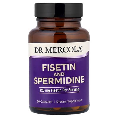 Dr. Mercola, Fisetin and Spermidine, 30 Capsules
