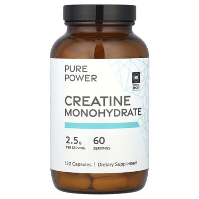 Dr. Mercola, Creatine Monohydrate, 120 Capsules (1.25 g per Capsule)